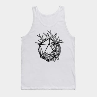 Pen and paper nature dice Tank Top